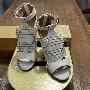 Beige sandals